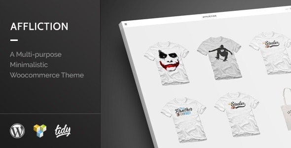 Affliction 1.0 – Multipurpose Minimal WordPress WooCommerce Theme