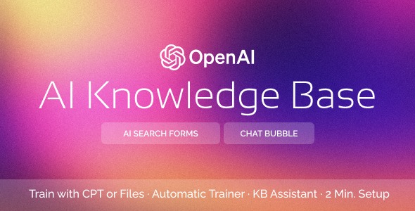 AI Knowledgebase Premium 1.1.2 – WordPress AI Support Assistant
