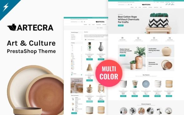 Artecra 2.1.0 – Art, Culture, Decor and Handicrafts Prestashop Theme