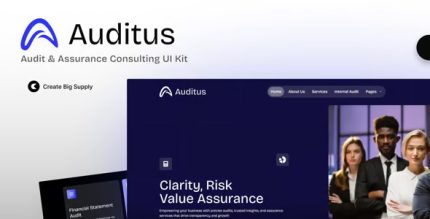 Auditus - Audit & Assurance Consulting Elementor Template Kit