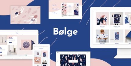 Bolge - Artist Portfolio WordPress Theme