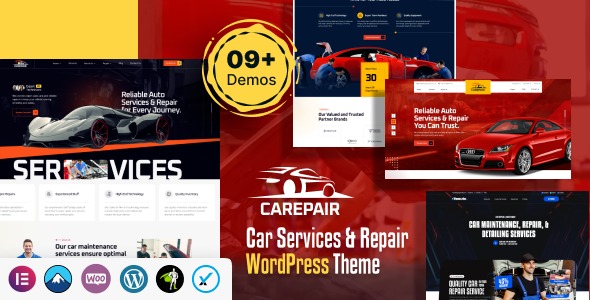 Carepair 1.0.1 – Car Service & Auto Repair WordPress Theme