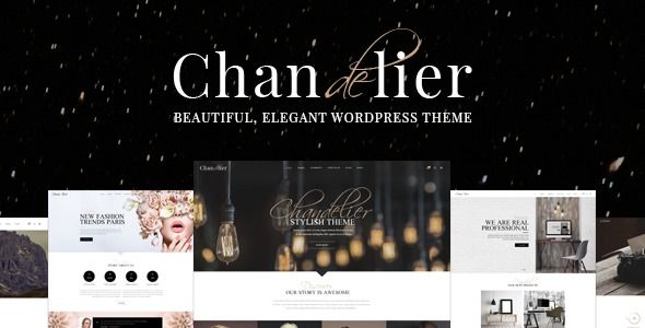 Chandelier 1.5 – Luxury WordPress Theme for Custom Brands
