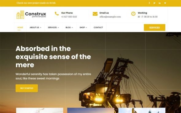 Construx 3.9 – Construction & Building Business Joomla 5 Template