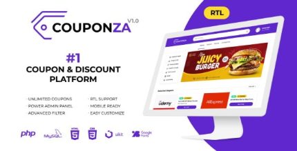 Couponza - Ultimate Coupons & Discounts Platform