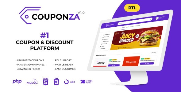 Couponza 2.0 – Ultimate Coupons & Discounts Platform