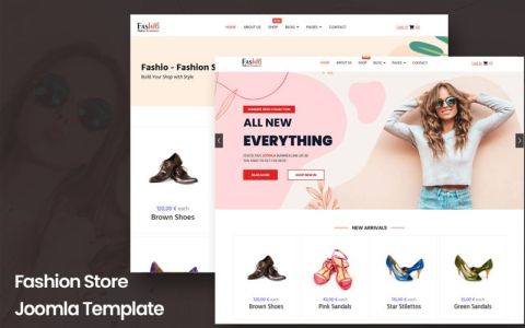 Fashion Store Joomla 5 Template 2.1.1