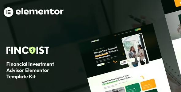 Fincoist 1.0 – Financial Investment Advisor Elementor Template Kit