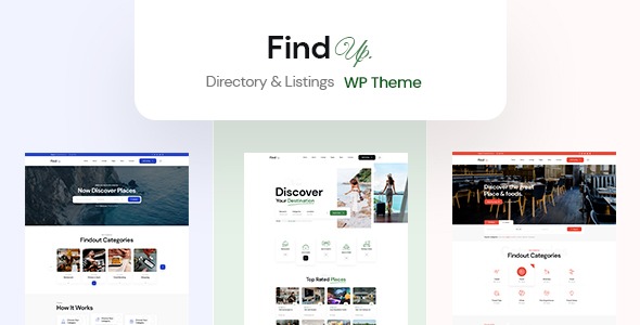 Findup 2.0.2 – Directory & Listing WordPress Theme + RTL