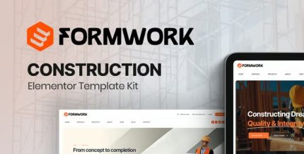 Formwork - Construction Elementor Template Kit