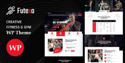 Futexo - Fitness & Gym WordPress Theme + RTL