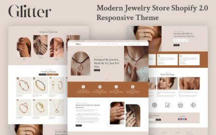 Glitter - Jewelry Store Shopify Responsive Theme