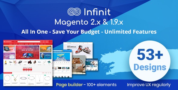 Infinit 1.8.2 – Multipurpose Responsive Magento 2 and 1 Theme
