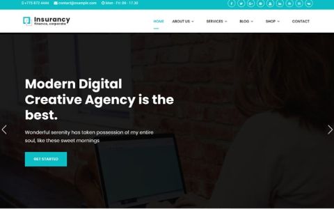 Insurancy 2.0.12 – Insurance Business with Page Builder Joomla 5 Template