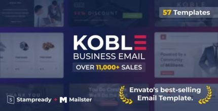 Koble - Mailchimp Business Email Template Sets