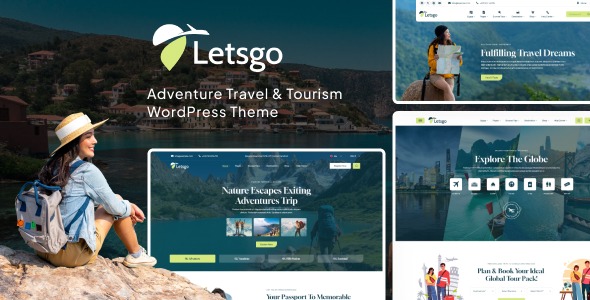 Letsgo 1.0.0 – Adventure Tour & Travel WordPress Theme