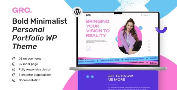 LinkGrace 1.0 – Creative Portfolio WordPress Theme