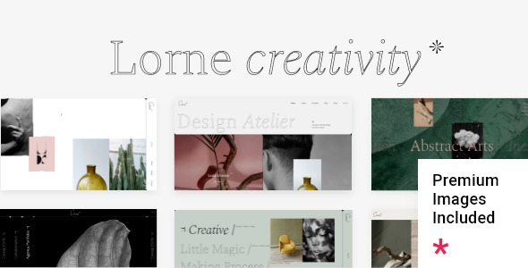 Lorne 1.1 – Creative Portfolio WordPress Theme