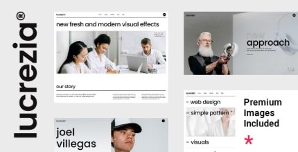 Lucrezia - Creative Agency WordPress Theme