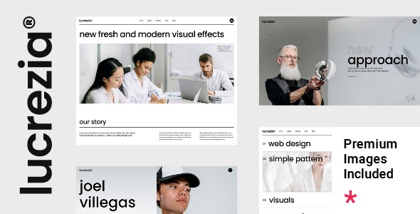 Lucrezia 1.0 – Creative Agency WordPress Theme