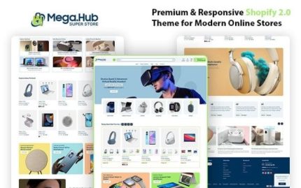 MegaHub - The Shopify Theme for Electronics & Gadgets Shop
