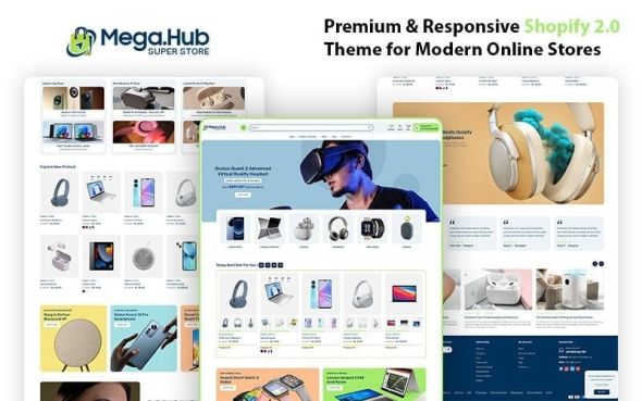 MegaHub 1.1.4 – The Shopify Theme for Electronics & Gadgets Shop