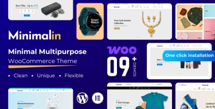 Minimalin - Minimal Multipurpose WooCommerce WordPress Theme