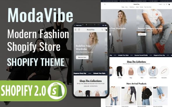 ModaVibe 1.1 – Clothing and Fashion Shopify Theme
