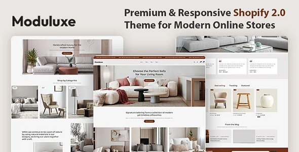Moduluxe 1.1.4 – A Premium Shopify Theme for Furniture & Home Décor