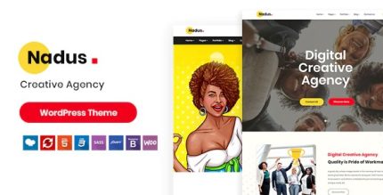 Nadus - Creative WordPress Theme