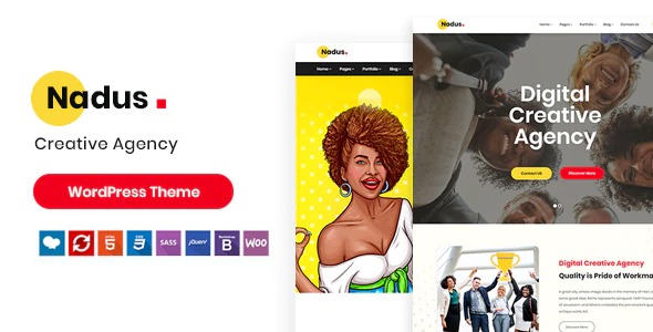 Nadus 1.0.0 – Creative WordPress Theme