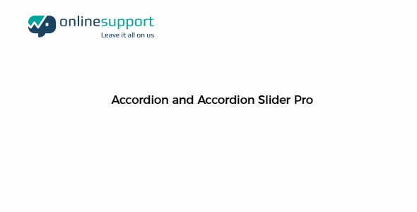 WP OnlineSupport Accordion and Accordion Slider Pro 1.0.3