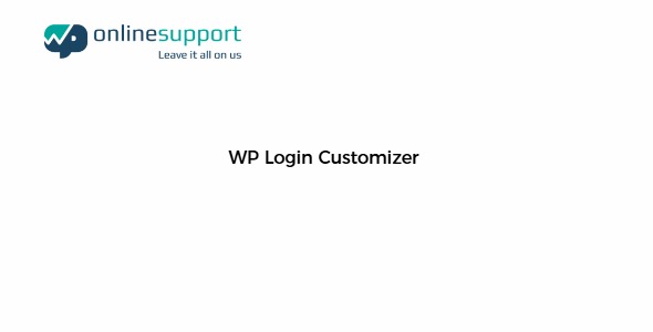 WP OnlineSupport WP Login Customizer 1.2