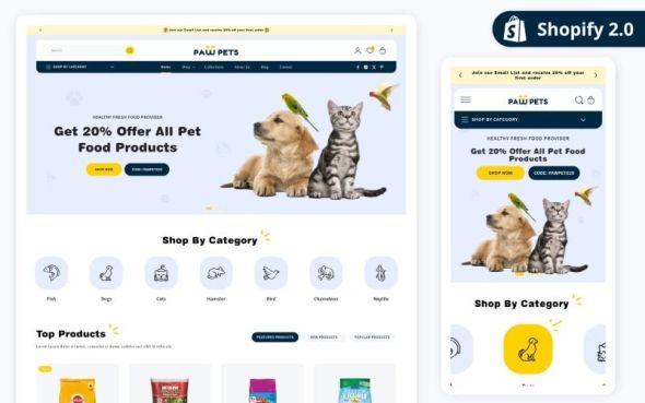 PawPets 1.5.0 – Best Shopify Pets Theme