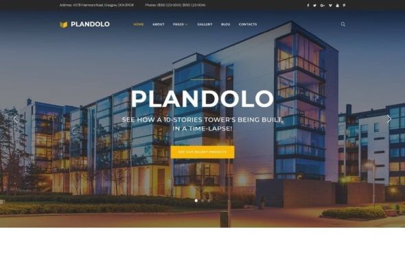 Plandolo 1.0.0 – Construction Company Joomla Template