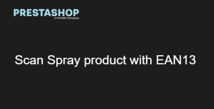 Scan Spray product with EAN13
