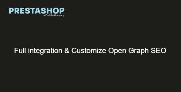 PrestaShop Full integration & Customize Open Graph SEO 4.0.4