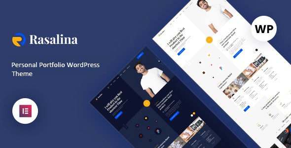 Rasalina 1.0.4 – Personal Portfolio WordPress Theme