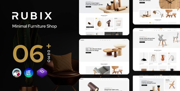 Rubix Elementor 1.0.0 – Decor Prestashop Theme