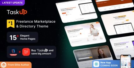 Taskup - A Freelance and Service Finder Marketplace