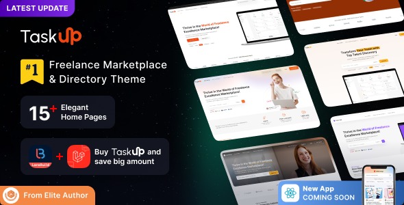 Taskup 2.6 – A Freelance and Service Finder Marketplace