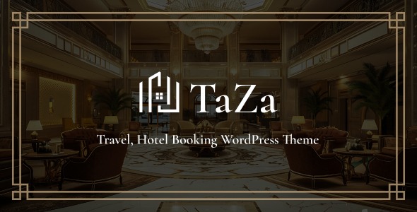 Taza 1.0.1 – Travel & Hotel Booking WordPress Theme