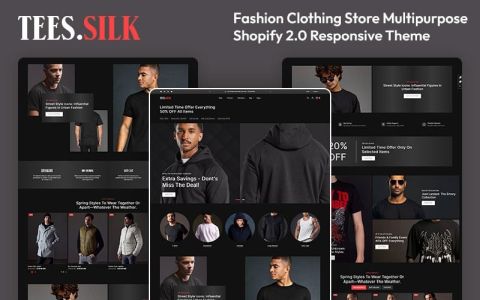 TeesSilk 1.1.4 – T-Shirt Printing Fashion Store Multipurpose Shopify 2.0 Responsive Theme