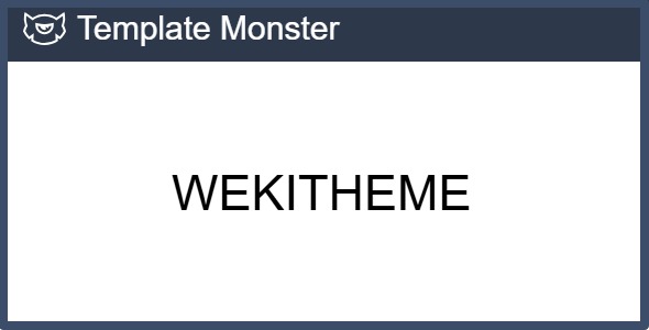 WEKITHEME 1.0 – Multi-Purpose Joomla Template