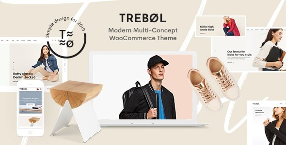 Trebol 1.0.7 – Minimal & Modern Multi-Concept WooCommerce Theme