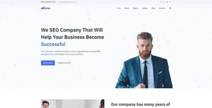 UPSEO - SEO Ready-to-Use Clean Joomla Template
