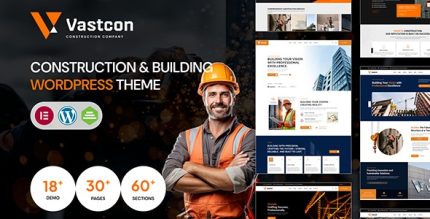 Vastcon - Construction & Building WordPress Theme