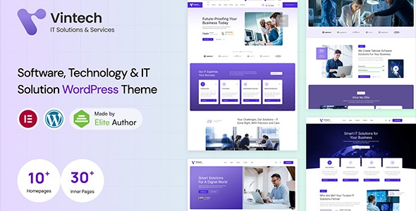 Vintech 1.0.1 – Technology & IT Solutions WordPress Theme