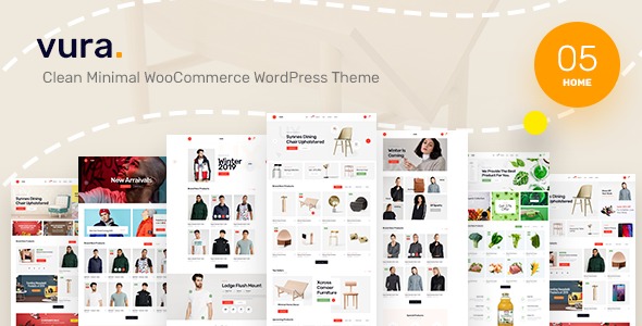 Vura 1.0 – Clean Minimal WooCommerce WordPress Theme