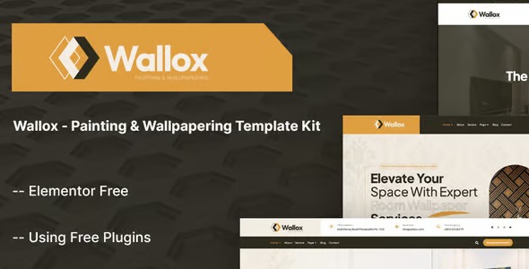 Wallox 1.0 – Painting & Wallpapering Template Kit